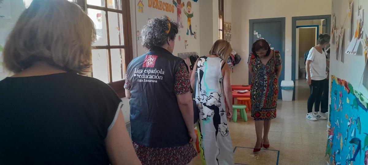 GALERÍA | La nueva Directiva de la Liga Zamorana de Educación visita el CECOAF de Toro