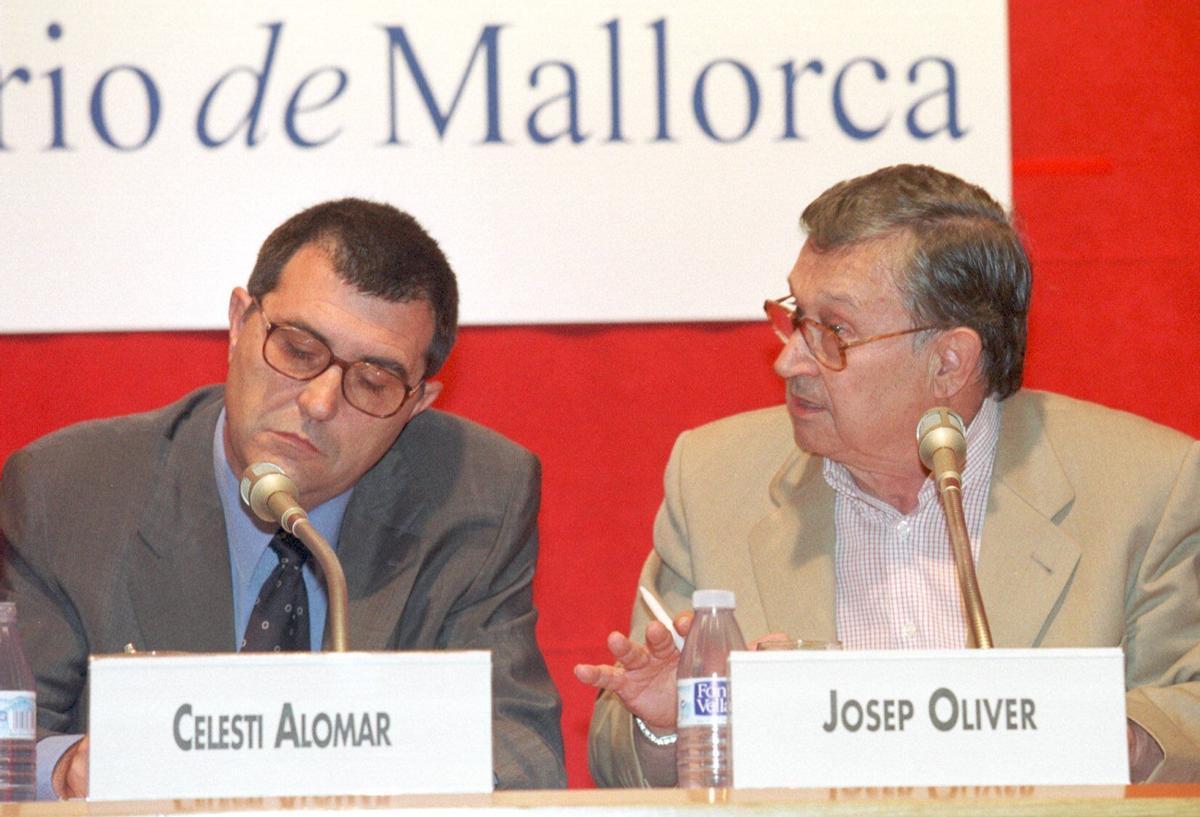 Celestí Alomar y Josep Oliver Celestí Alomar y Josep Oliver