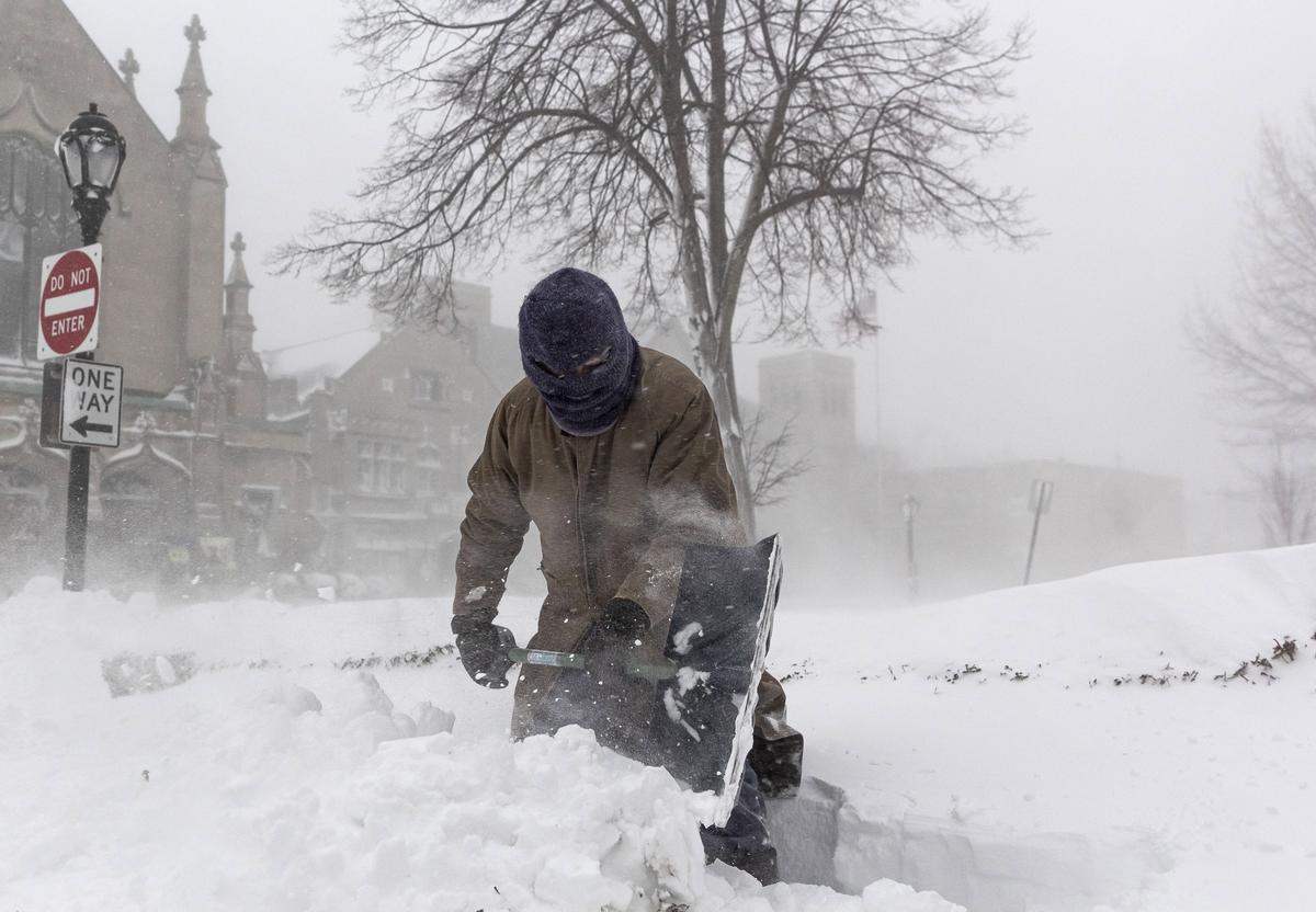 Tormenta invernal en Buffalo, Nueva York