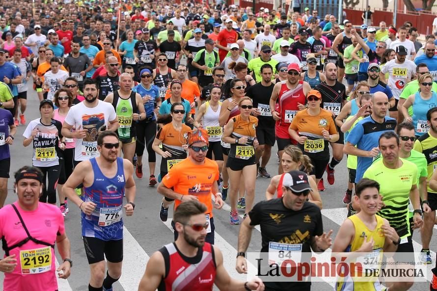 Media Maratón de Murcia: salida