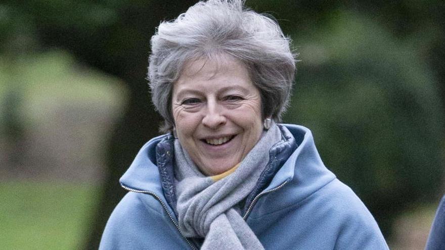 La primera ministra británica, Theresa May.