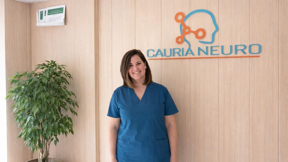 Alba Galindo, directora y gerente de Cauria Neuro.