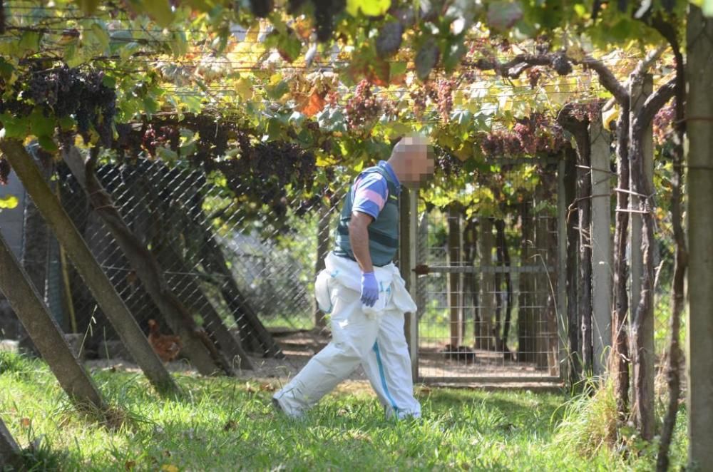 Un hombre mata a su exmujer, a su excuñada y a su exsuegra en Valga delante de sus dos hijos