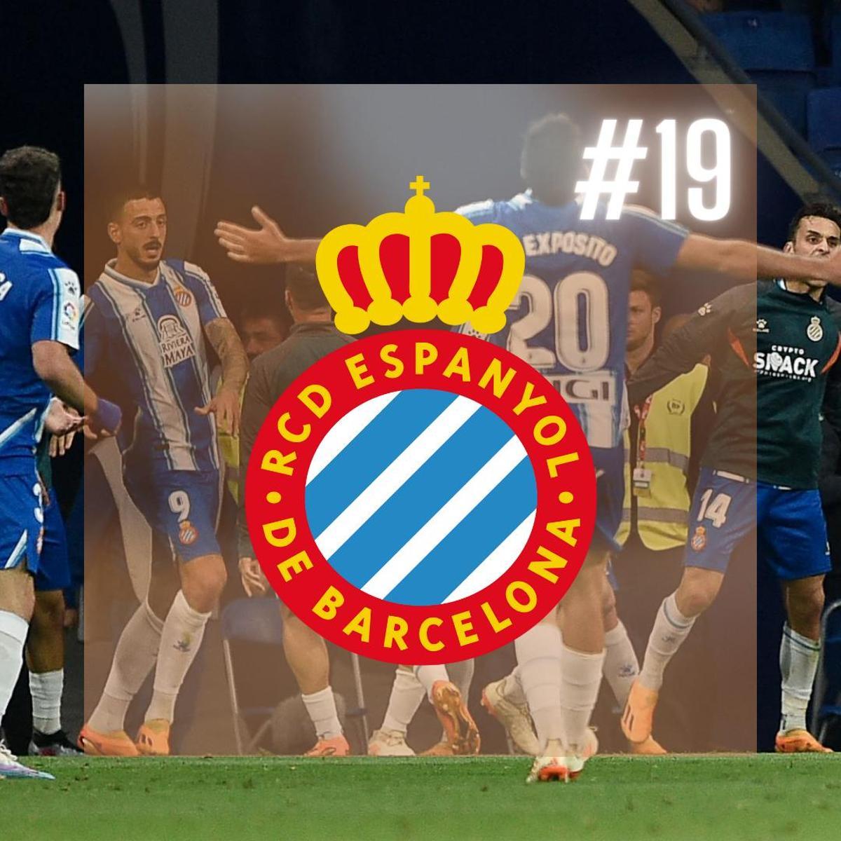 35 puntos | Los blanquiazules remontaron un partido loco ante el Atlético de Madrid para sacar un empate que sabe a poco teniendo en cuenta los resultado de sus rivales directos.