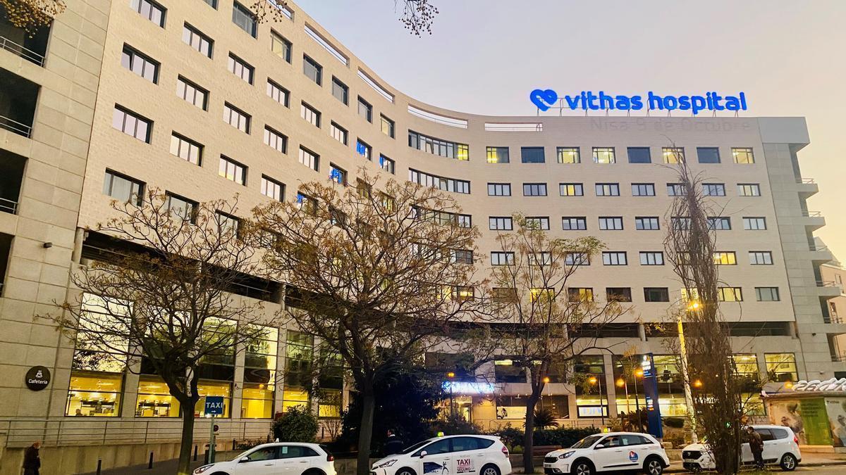 Imagen de archivo del Hospital Vithas Valencia 9 de Octubre.