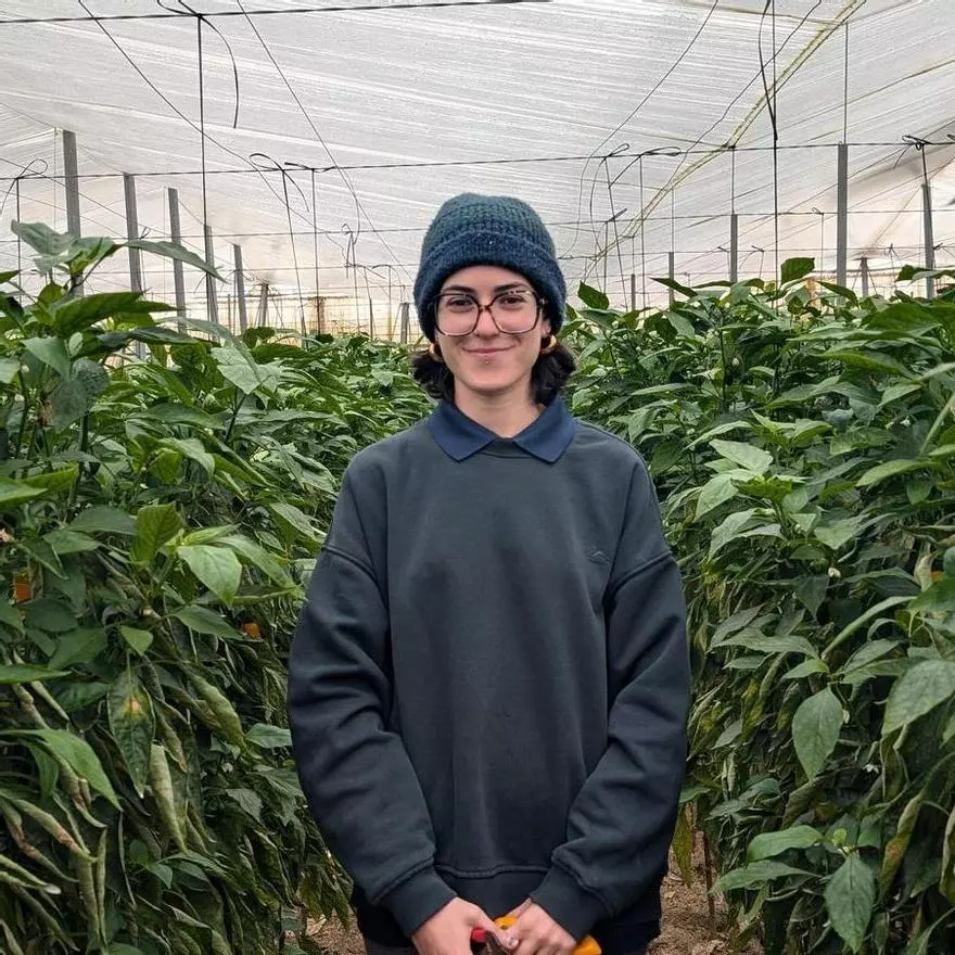 Helena Crespo. Almería. Agricultora