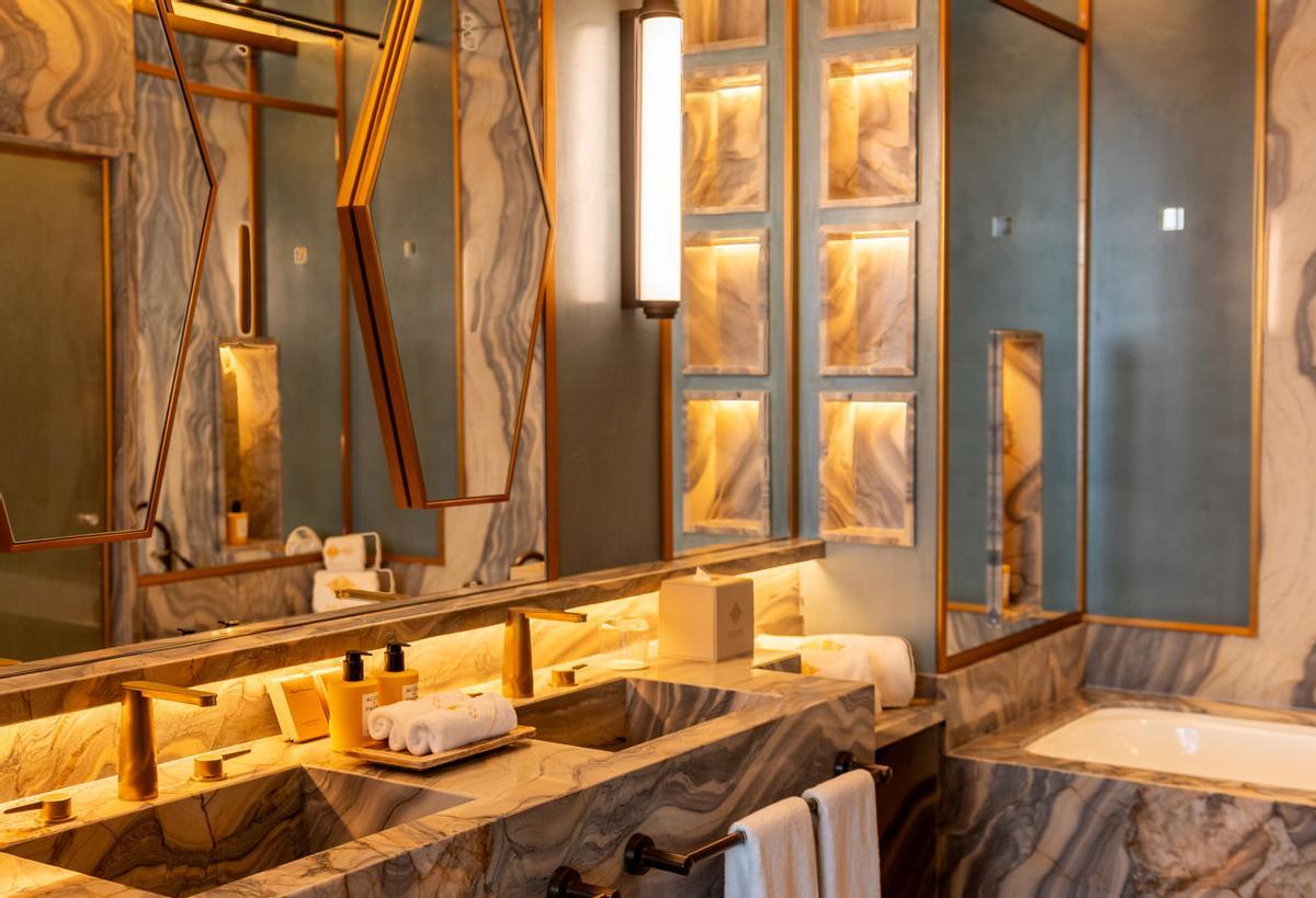 Baño de la suite.