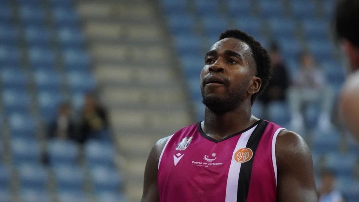 Sediq Garuba, durante una acción del encuentro