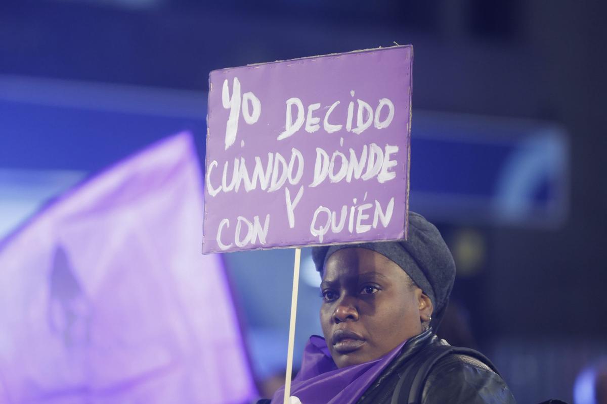 Manifestación del 25N en València