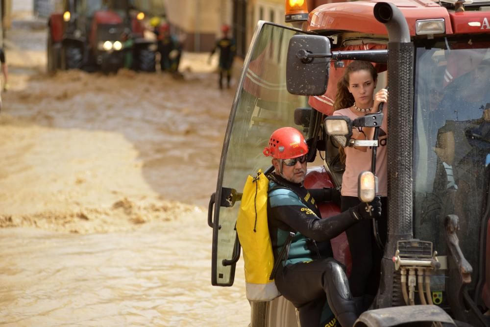 Gota fría en Los Alcázares: Inundaciones, rescates y destrozos