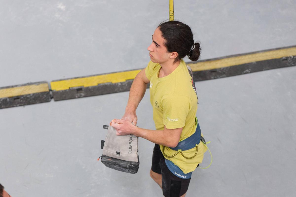 Galería | Instantáneas del arranque de la segunda jornada de la Copa de España de escalada en Cáceres