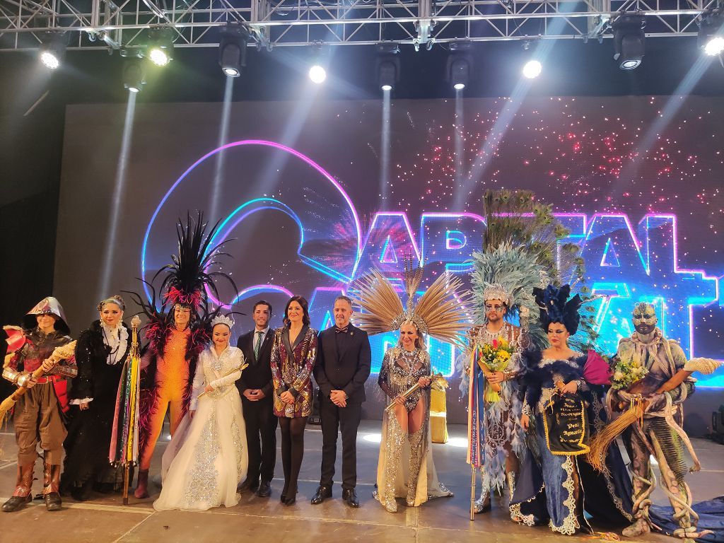 Carnaval de Águilas 2023: cambio de poderes de los personajes adultos