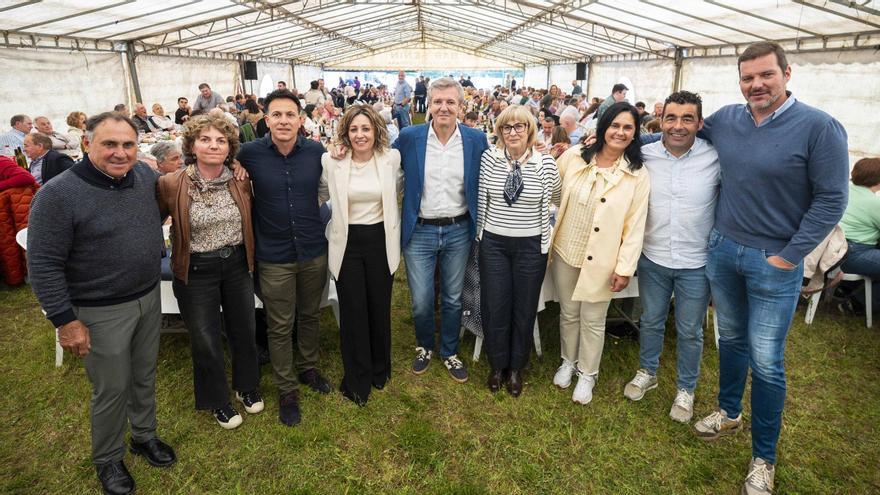 Alfonso Rueda arranca en Cuntis las carrera de las municipales: 