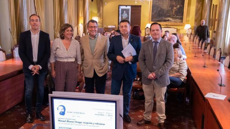Ciclo de conferencias por el centenario del nacimiento de Manuel Álvarez Ortega