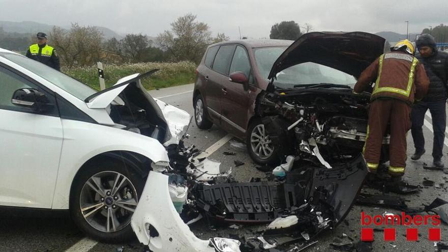 Dos ferits en un nou accident a l&#039;eix del Cardener, a Sant Joan