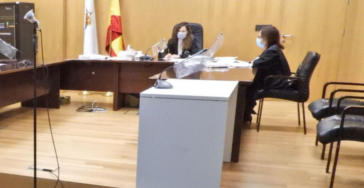 El juicio se celebró en el Penal 1 de Ourense. // F. CASANOVA