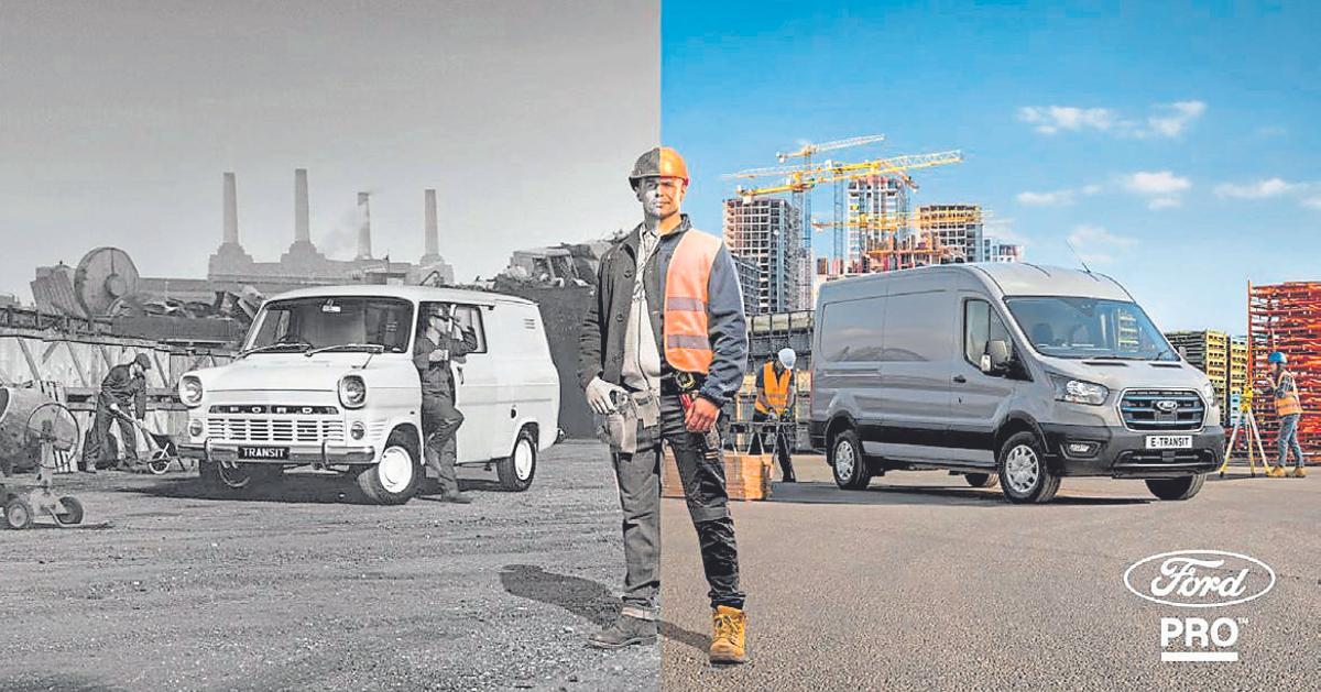 La Ford Transit cumple sesenta años de servicio a los profesionales. | fdv