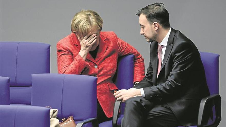 Merkel paraliza Europa