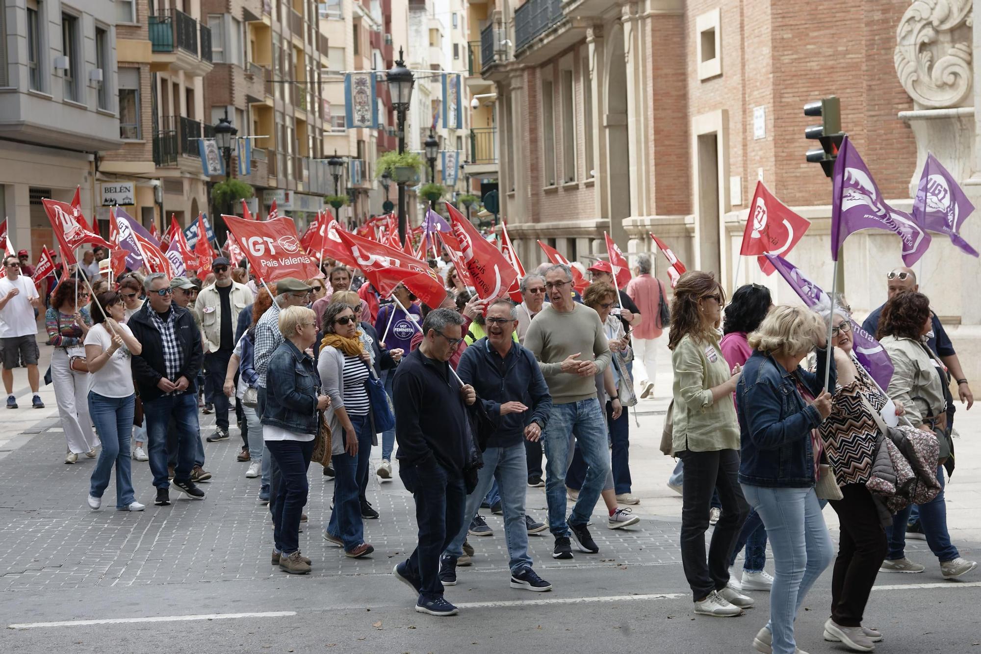 Galería de imágenes: Castelló reivindica los derechos de los trabajadores