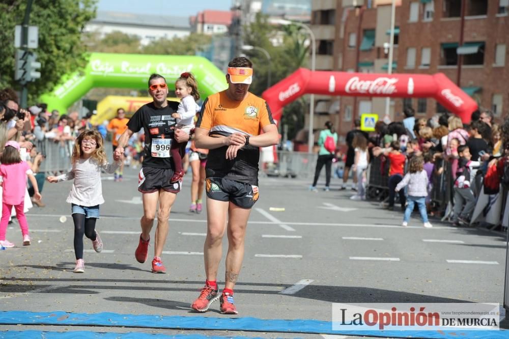 Media Maratón de Murcia: llegada (2ª parte)