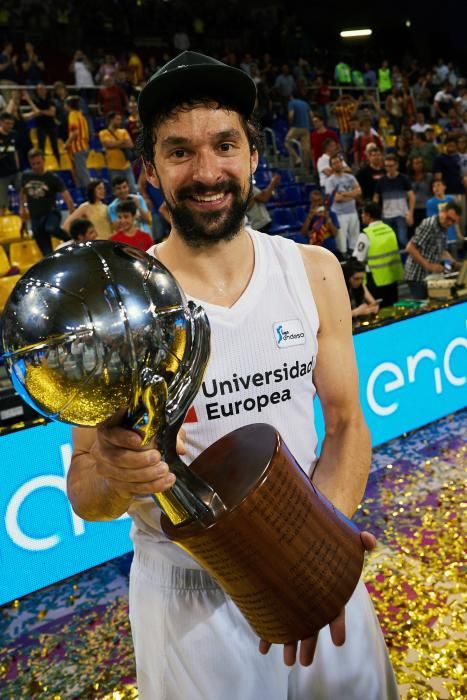 El Real Madrid, campeón de la ACB tras ganar el cuarto partido al Barcelona