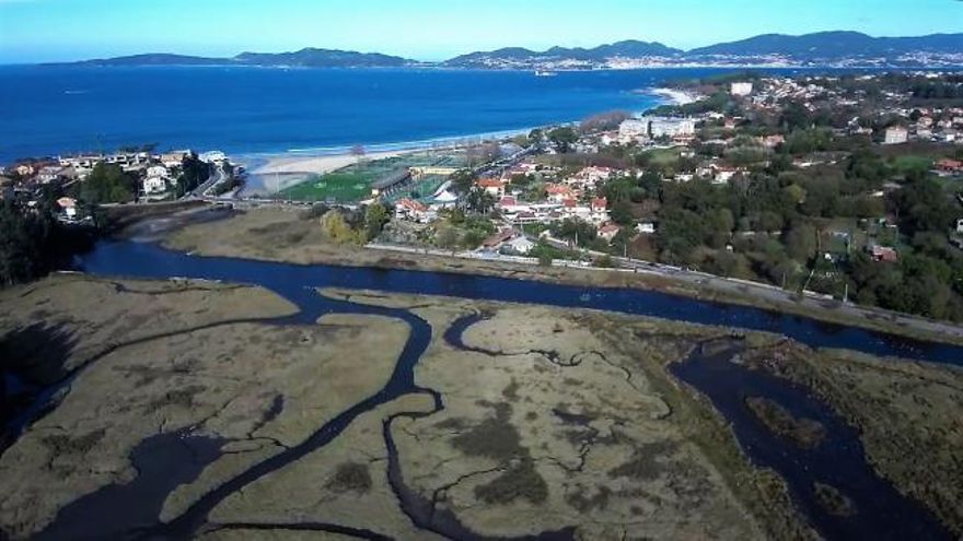 Un paseo por las nubes: La marisma de Vigo