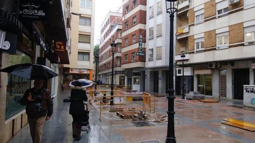 Las obras de la plaza de Aladreros llegan a su fin y serán recepcionadas el día 27