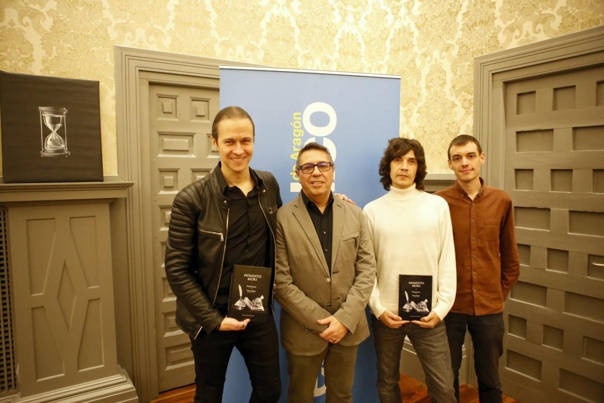 Presentación del libro 'Memento Mori', editado por EL PERIÓDICO DE ARAGÓN