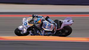 Alex Marquez, español del BK8 Gresini Racing MotoGP. EFE/EPA/DUSTIN SAFRANEK
