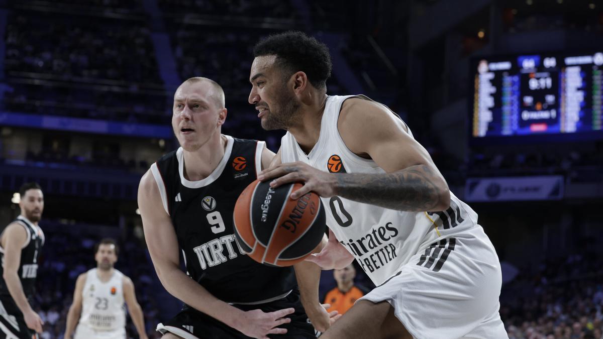 Real Madrid, en su victoria contra el Bologna (92-84) de la Euroliga