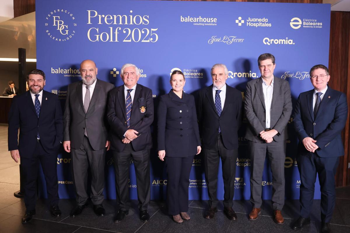 Las imágenes de la Gala Premios del Golf 2025