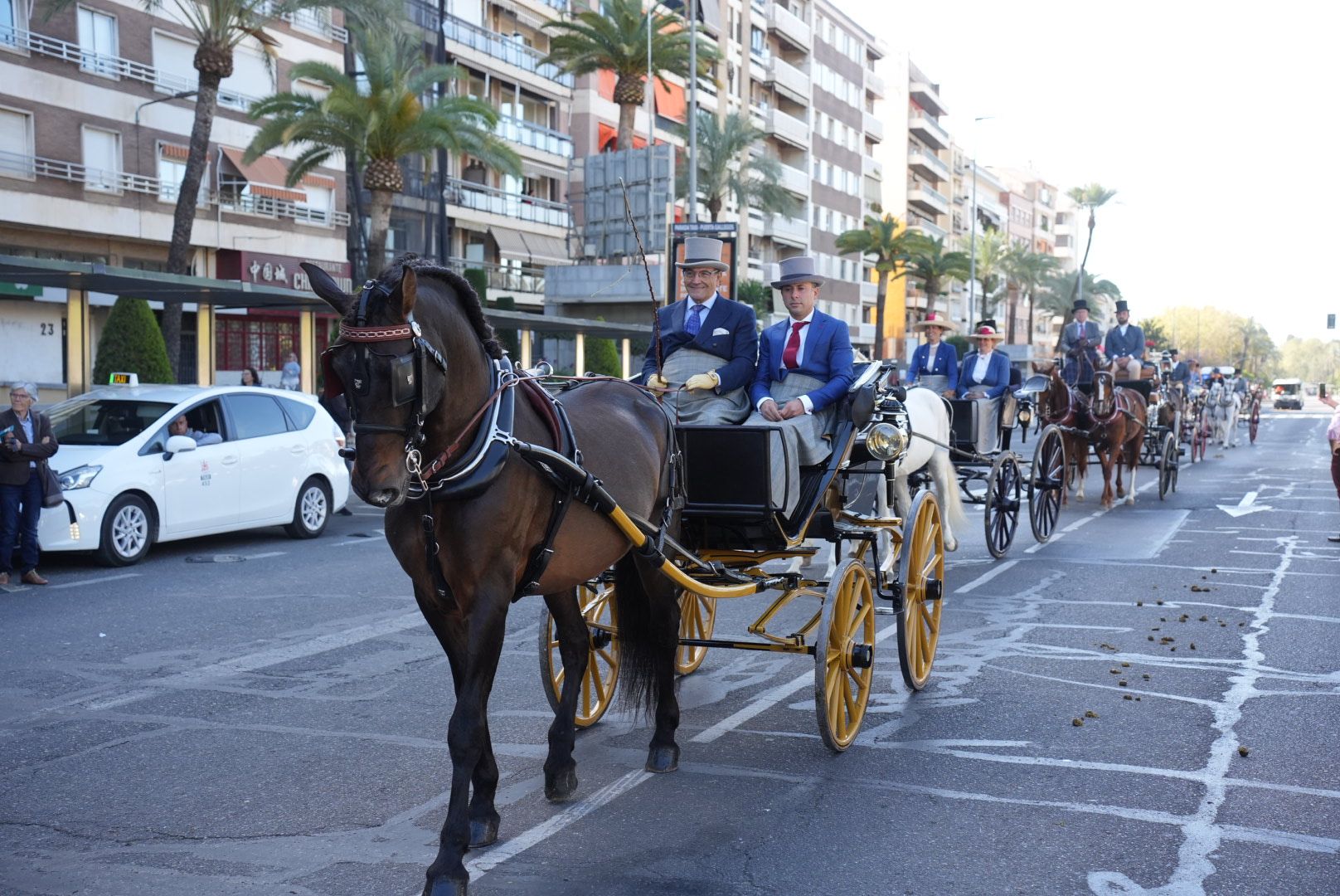 Marcha ecuestre para conmemorar el 175º aniversario de la Facultad de Veterinaria