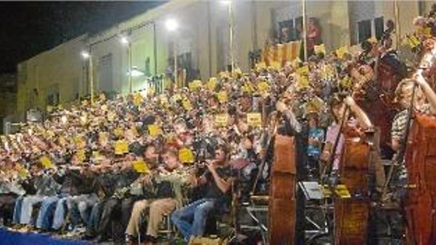 La Cobla  de la Nit del Múscis cassanencs de l&#039;any 2010.