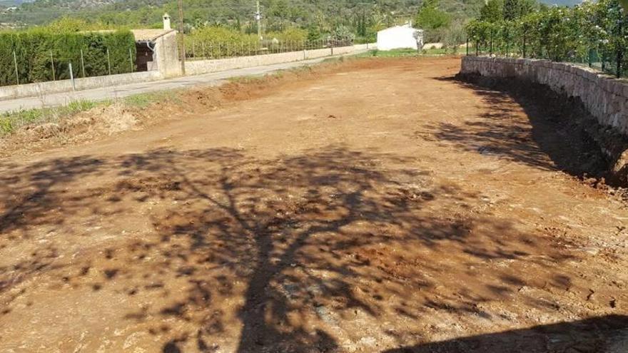 Obras en la estación del tren