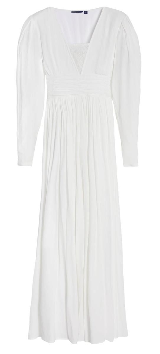 Vestido blanco de Kiabi (Precio: 70 euros)