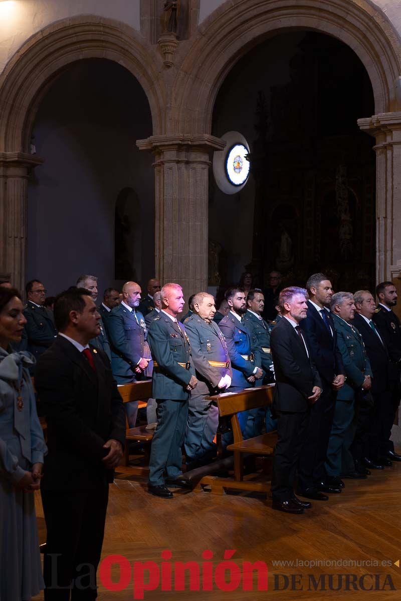 Festividad del Día de la Guardia Civil en Caravaca