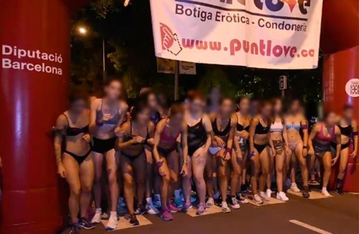 Polèmica a Mollet per una carrera de nens en roba interior