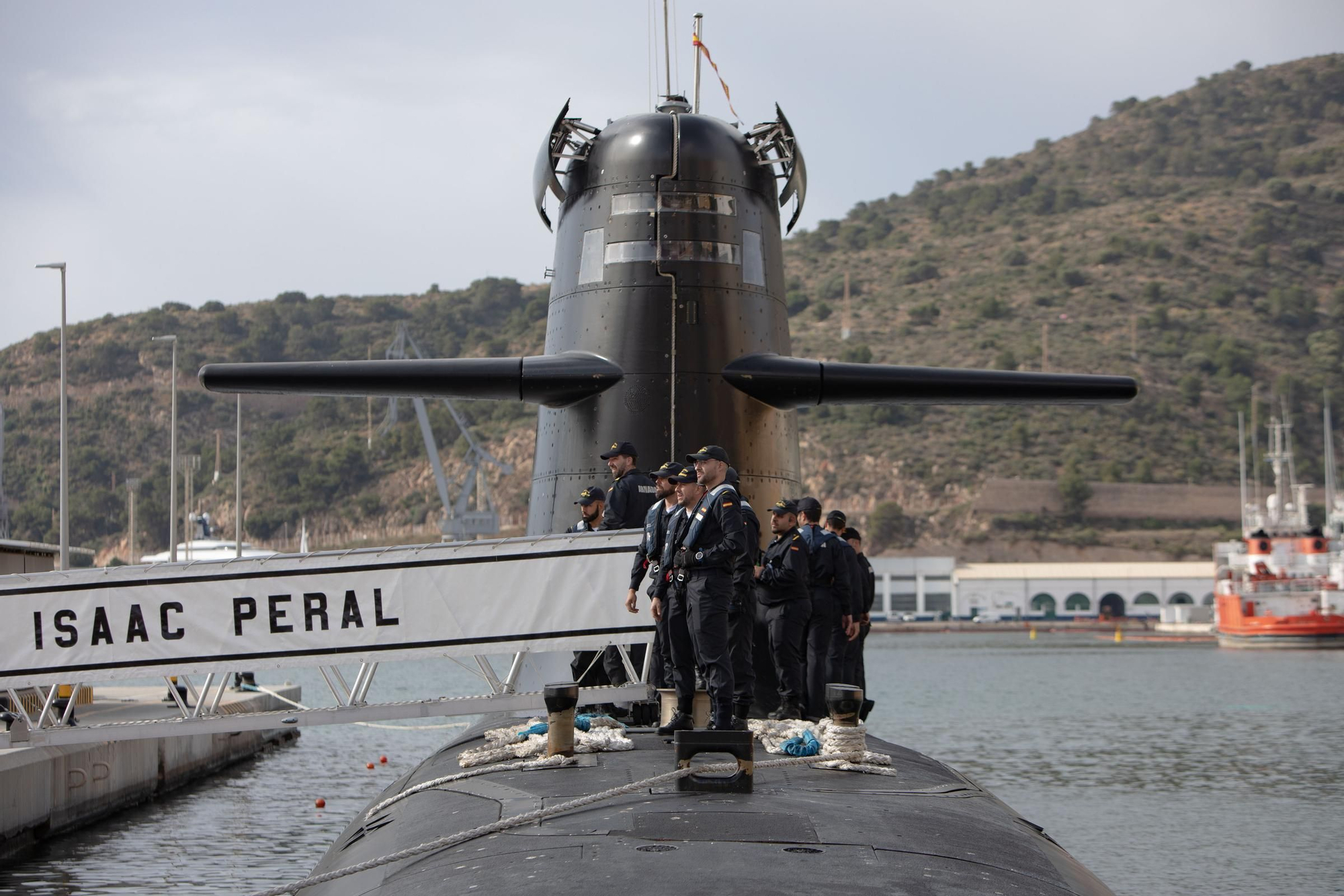 Así ha sido la visita del Rey Felipe VI en Cartagena para conocer el sumbarino S-81