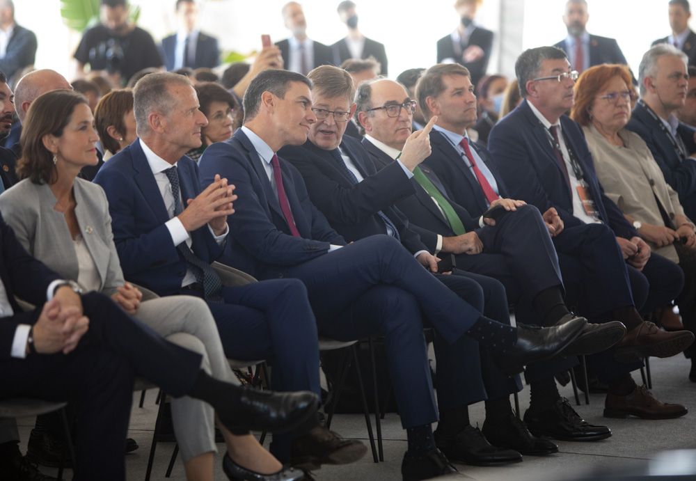 Presentación de la gigafactoría de Volkswagen en Sagunt