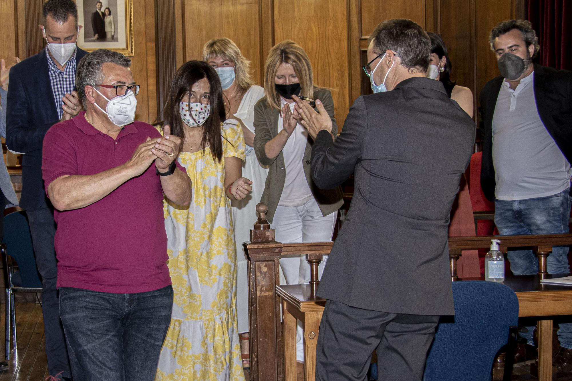 Toma de posesión de Jordi Segura, nuevo concejal del PSOE en Alcoy