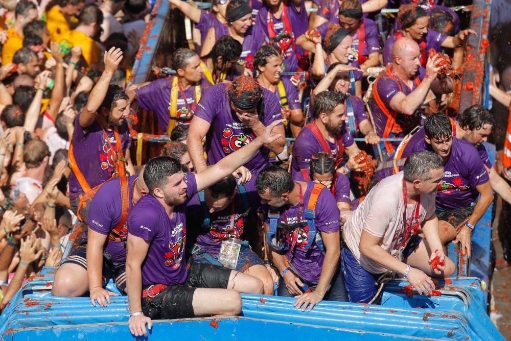 Tomatina de Buñol 2018.