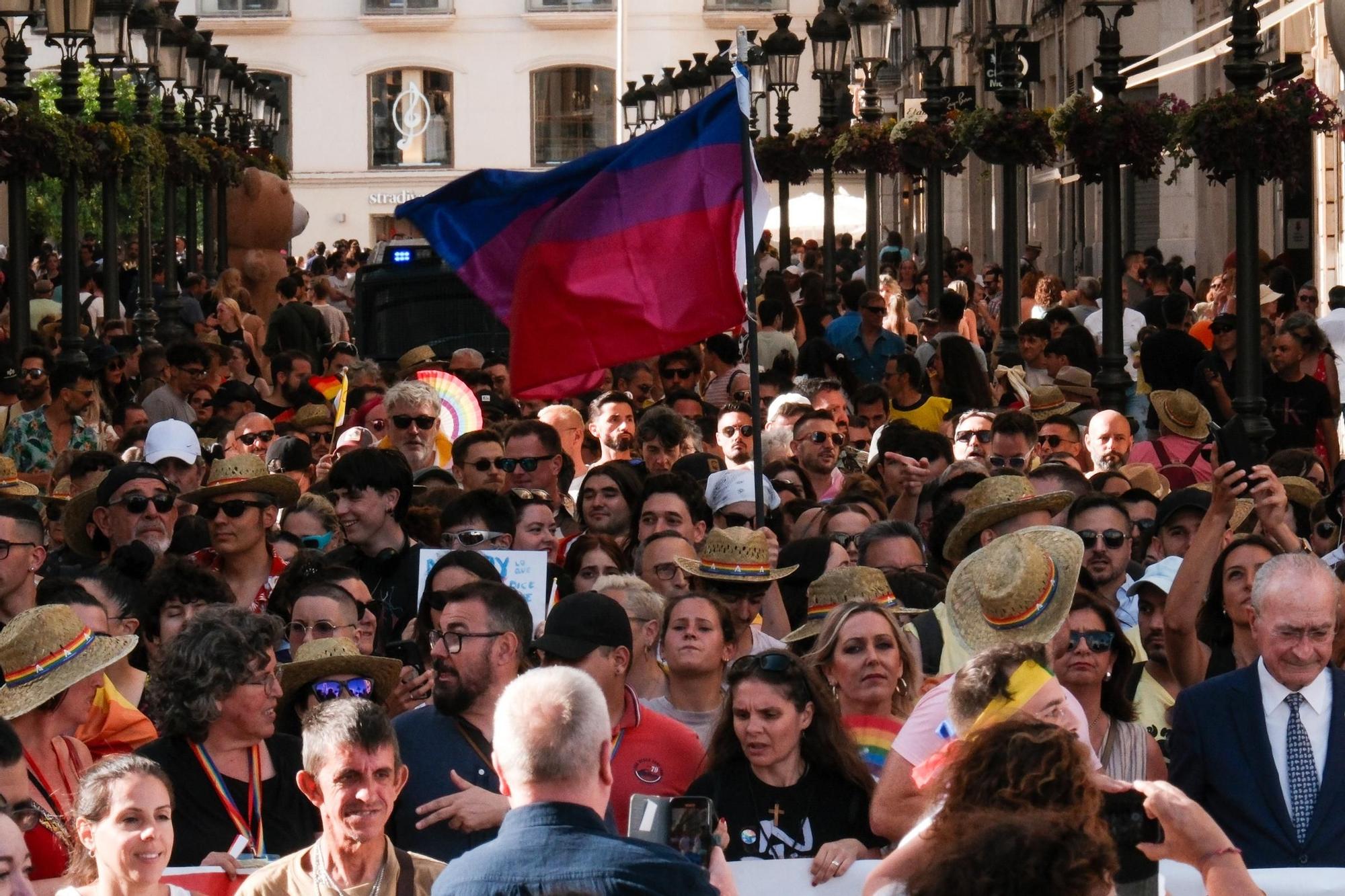 La marcha por el Día del Orgullo de Málaga 2024, en imágenes