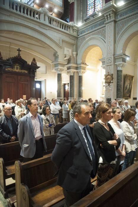 Funeral por Cuco Gómez en la iglesia de San Juan