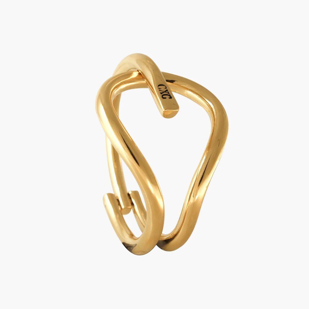 Brazalete bañado en oro, de CXC