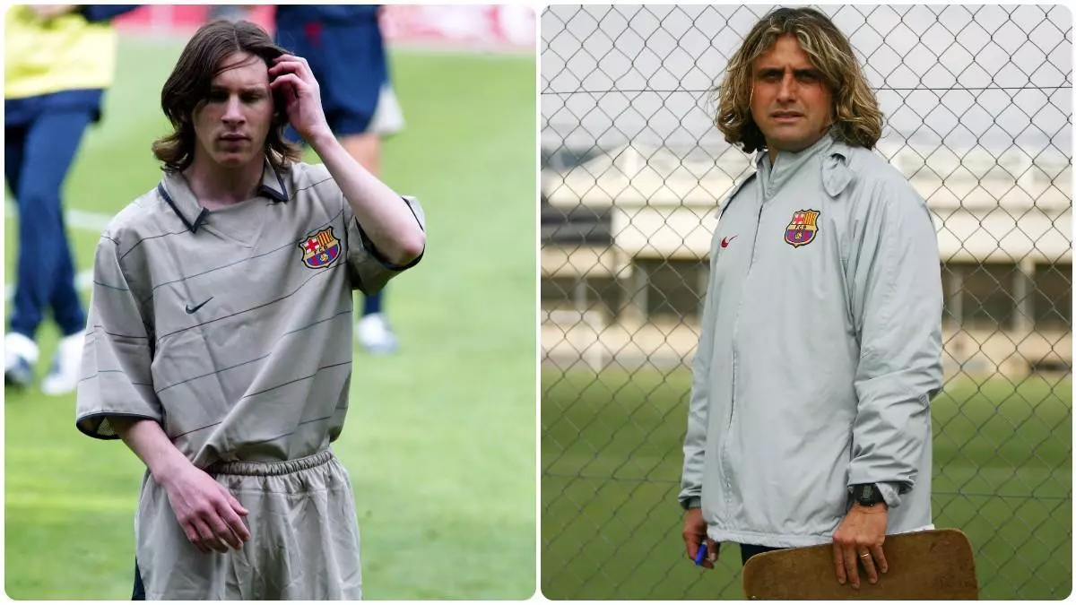 Messi se rencuentra con el entrenador que lo comparó con Maradona hace 23 años