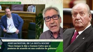 José Sacristan en ’laSexta noche’.