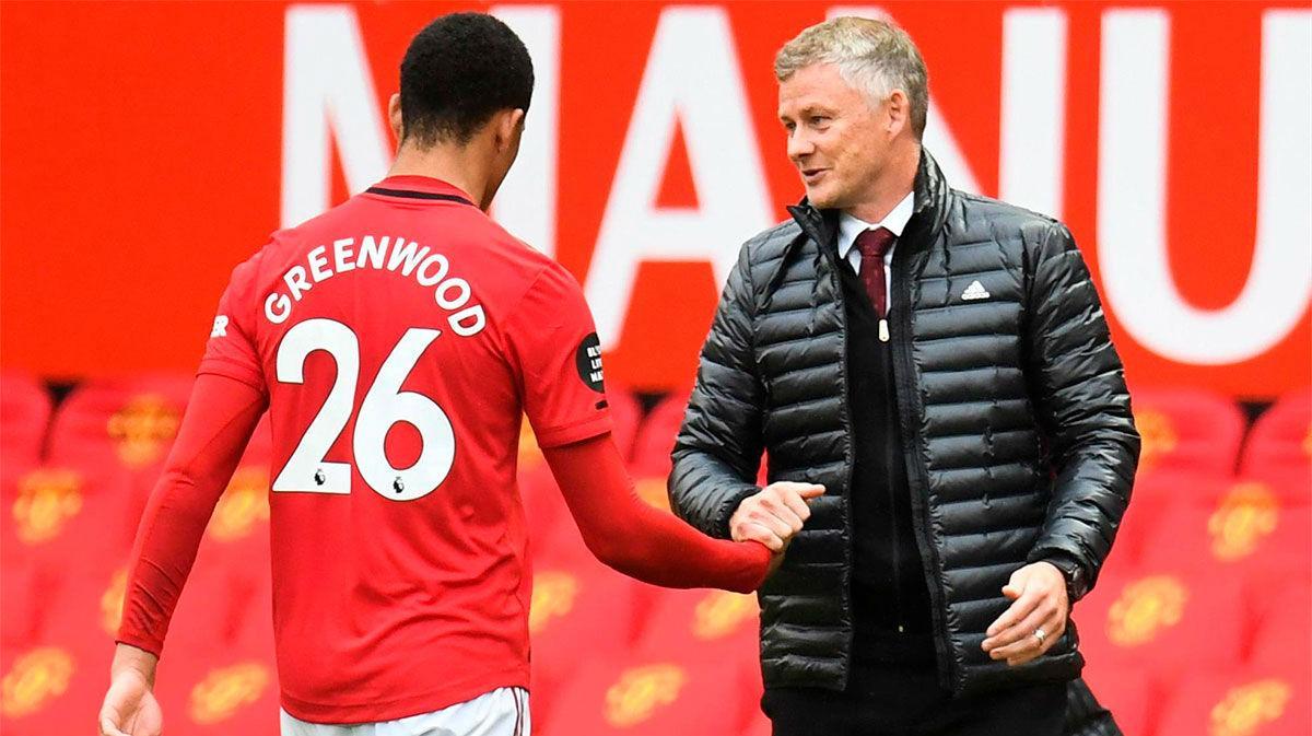 Solskjaer: No es justo comparar a Greenwood con Rooney o Cristiano