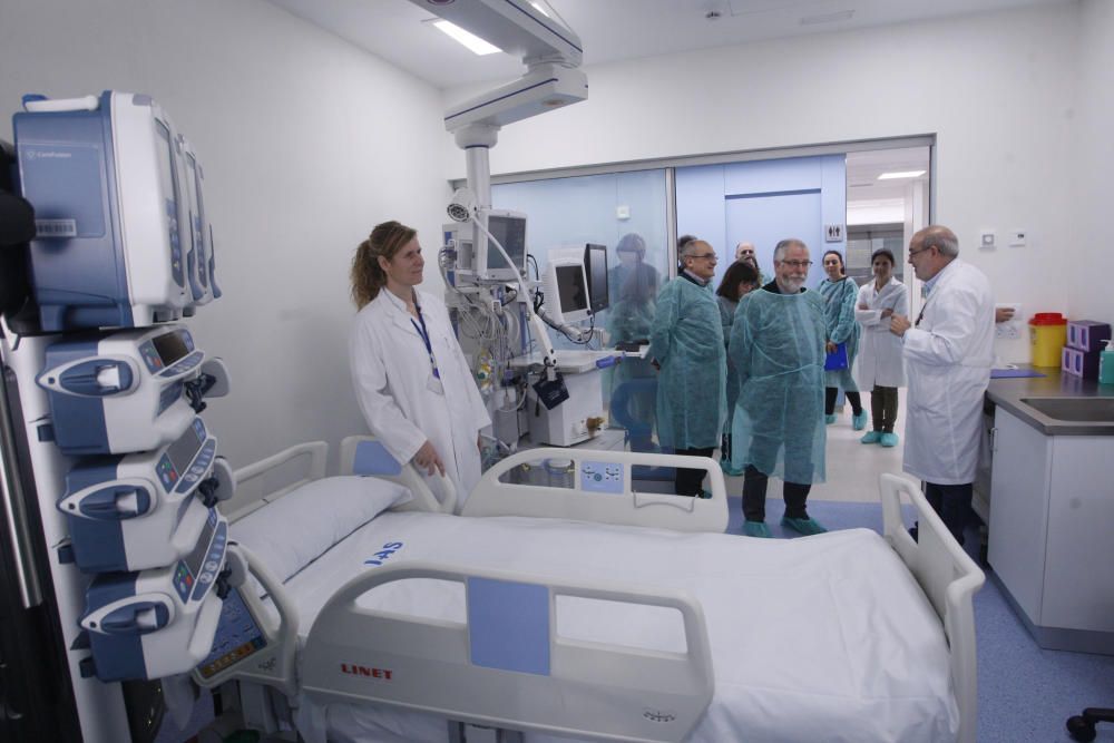 La Unitat de Cures Intensives de l''hospital Santa Caterina