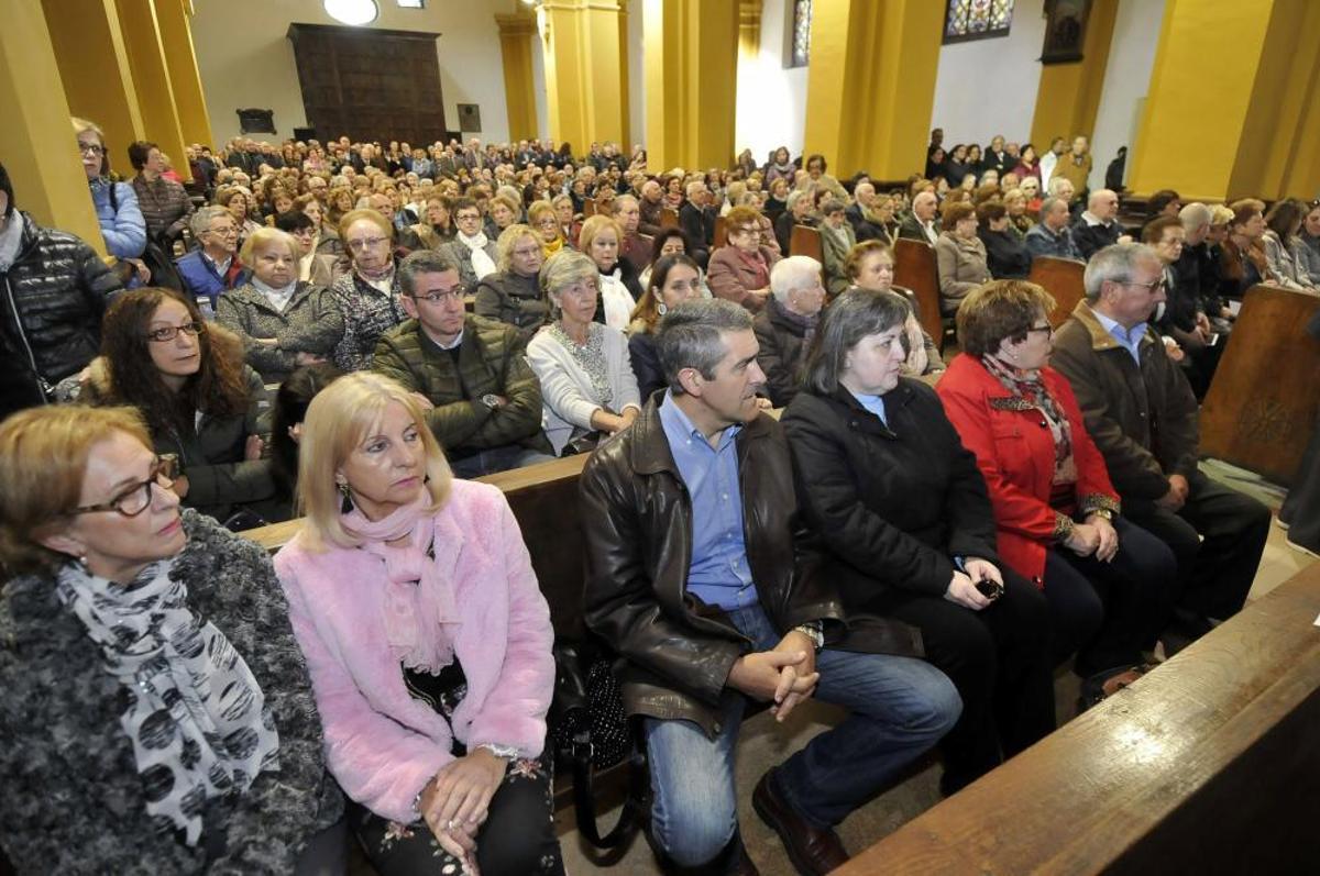 Funeral de Nicanor López Burgos en Mieres