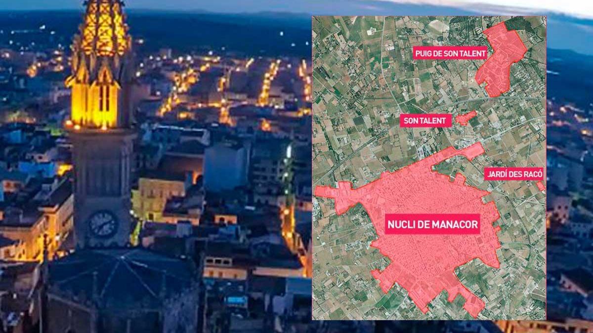 Cierre perimetral de Manacor por el coronavirus.